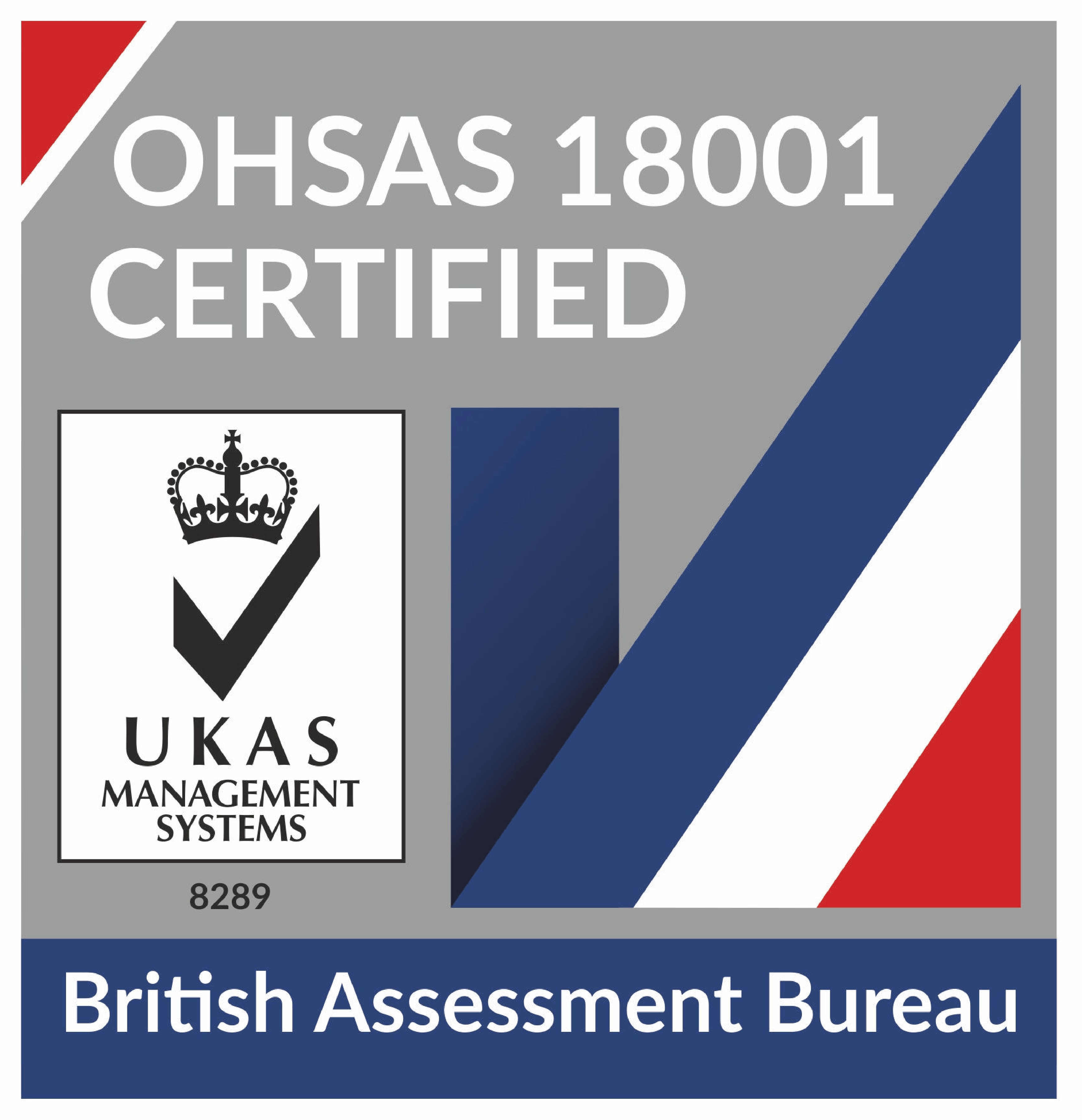Occupational Health & Safety Management System BS OHSAS 18001: 2007  Chas